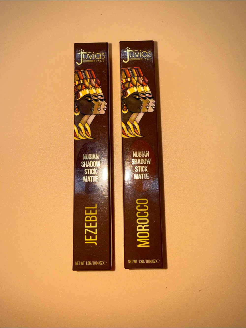 Juvia’s Place Nubian Eye Shadow Stick Mate Bundle of 2 Colors Jezebel & Morocco